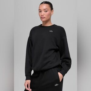 Alo yoga Accolade Crew Neck Pullover NEW Sz S